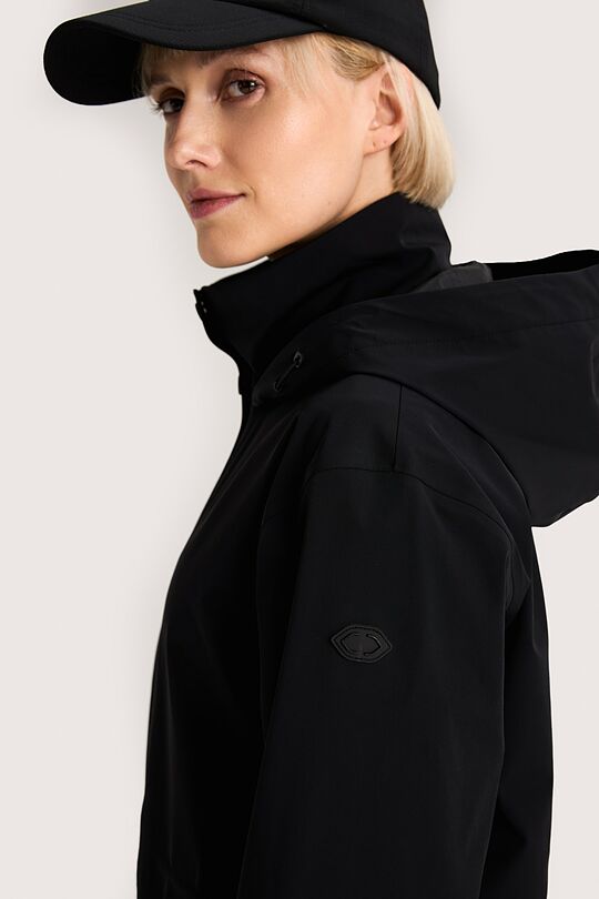 Light water repellent membrane raincoat 4 | BLACK | Audimas