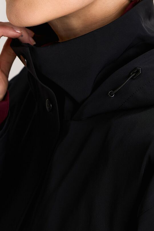 Light water repellent membrane raincoat 5 | BLACK | Audimas