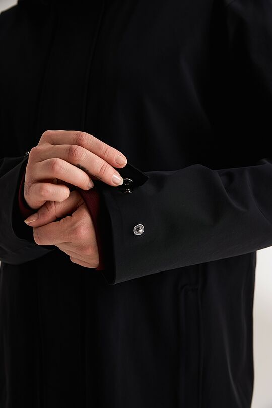 Light water repellent membrane raincoat 7 | BLACK | Audimas