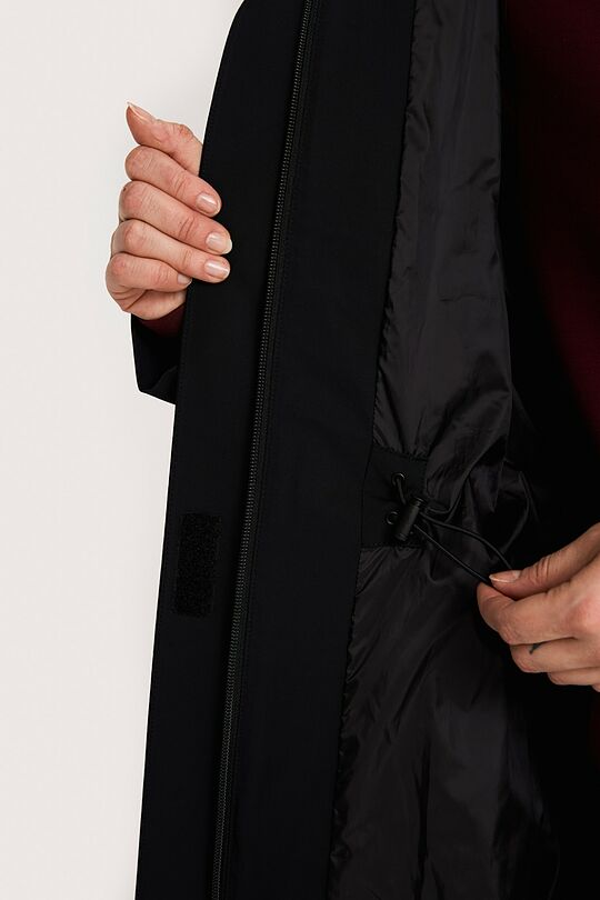 Light water repellent membrane raincoat 8 | BLACK | Audimas