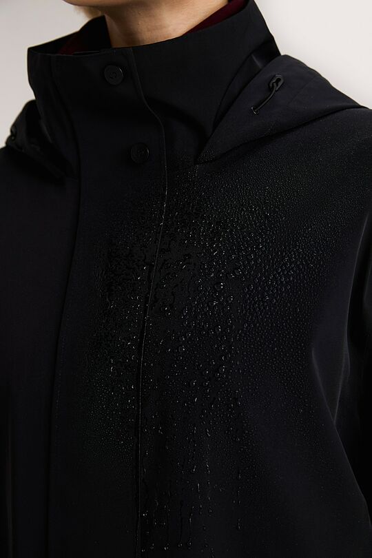 Light water repellent membrane raincoat 9 | BLACK | Audimas