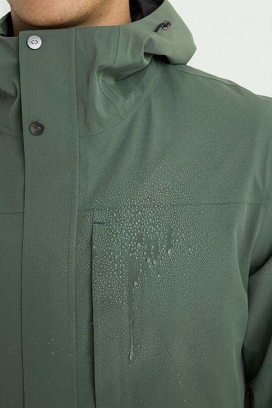 Waterproof jacket with membrane 10 | CHAKI | Audimas