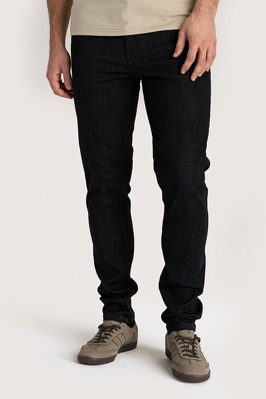 Slim fit jeans with elastane 2 | BLACK | Audimas