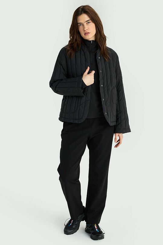 Straight leg pants 1 | BLACK | Audimas