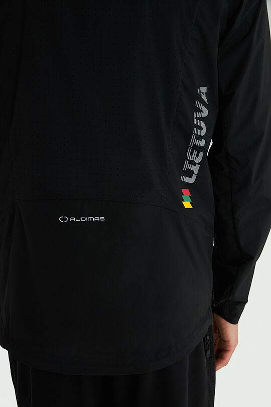 Windproof active jacket 4 | BLACK | Audimas