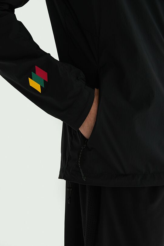 Windproof active jacket 6 | BLACK | Audimas