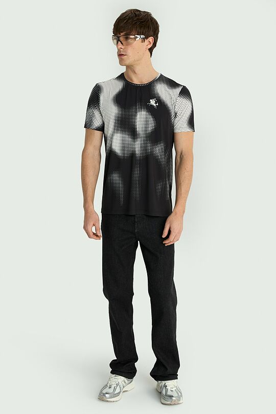 National collection printed T-shirt 4 | BLACK | Audimas