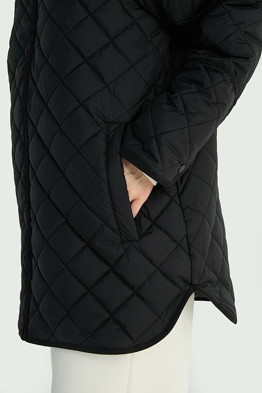 Lightweight down jacket 4 | BLACK | Audimas