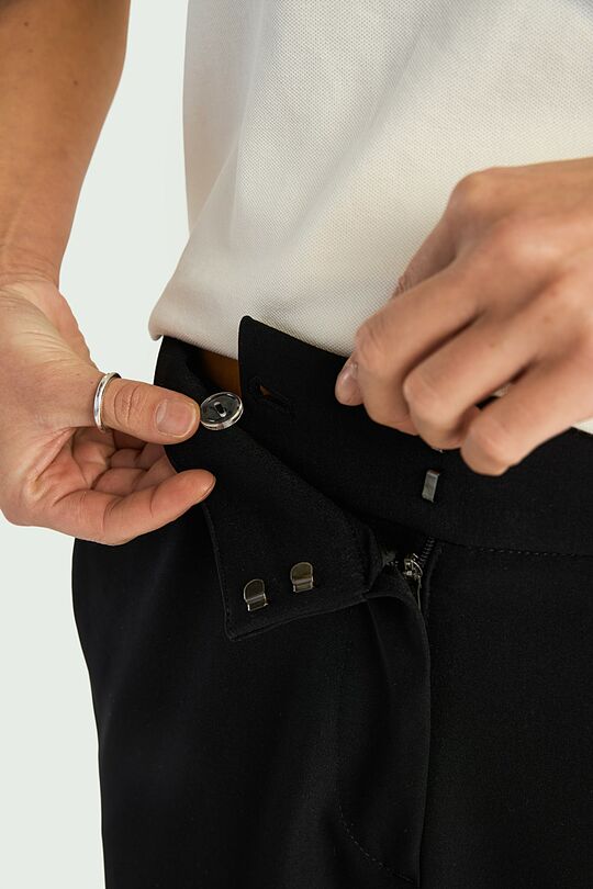 Straight leg pants 5 | BLACK | Audimas