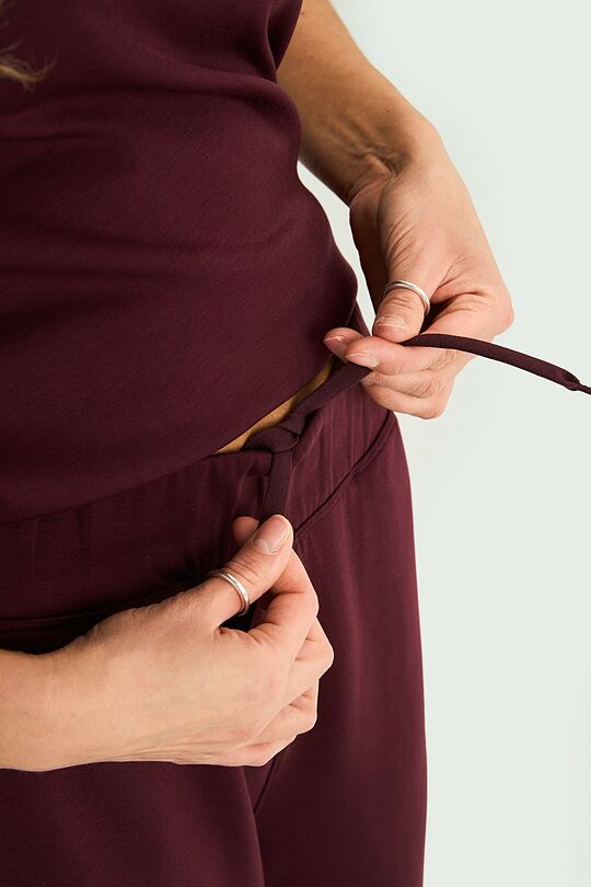 Wide sweatpants with lyocell 3 | PURPLE | Audimas