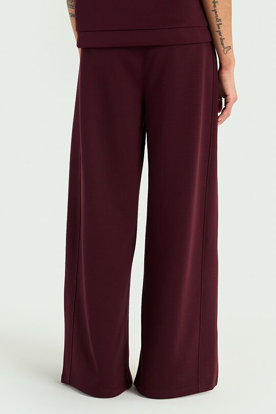 Wide sweatpants with lyocell 5 | PURPLE | Audimas