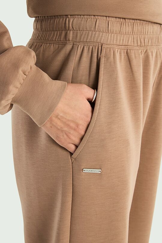 Sweatpants with lyocell 4 | BROWN | Audimas