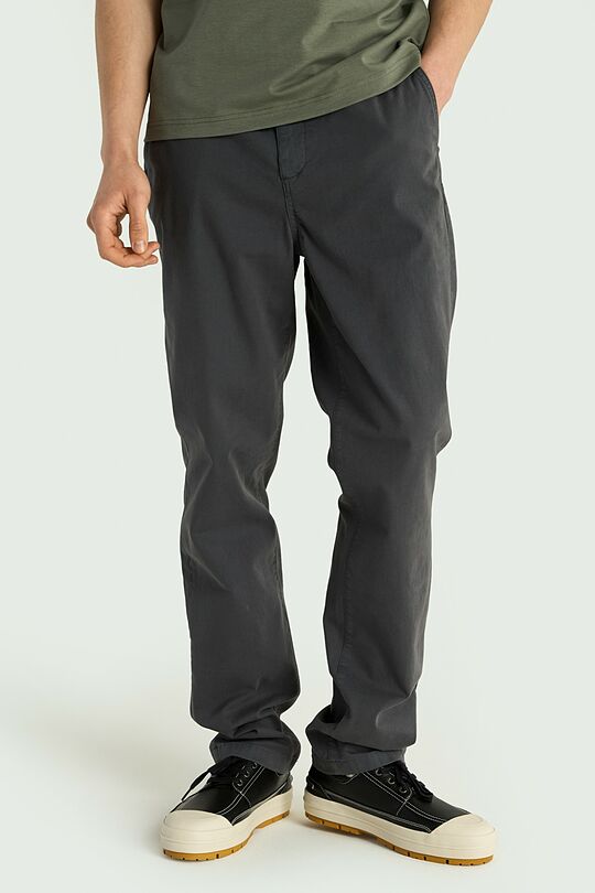 Classic style cotton pants 2 | DARK GREY | Audimas