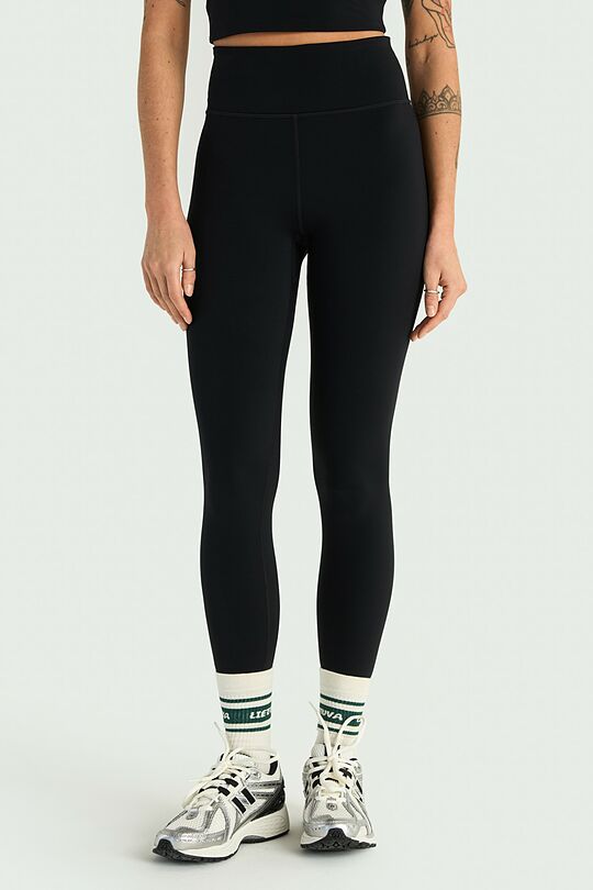 Leggings with waist pocket 3 | BLACK | Audimas