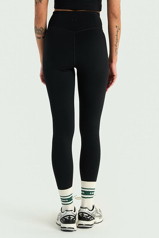 Leggings with waist pocket 4 | BLACK | Audimas