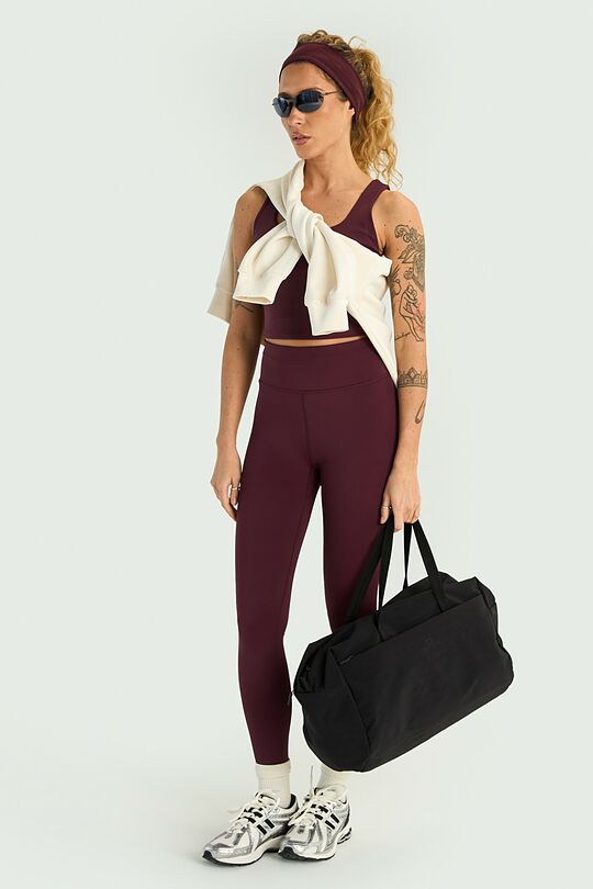 Leggings with waist pocket 6 | PURPLE | Audimas