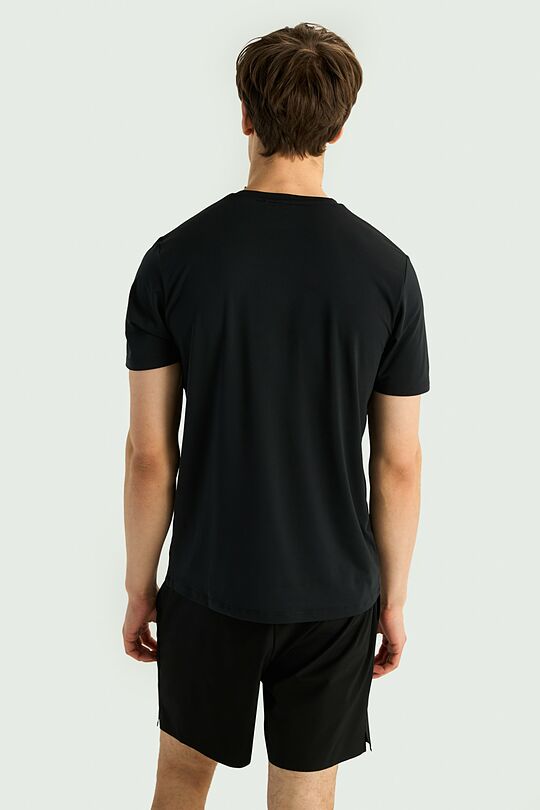 Synthetic active T-shirt 2 | BLACK | Audimas