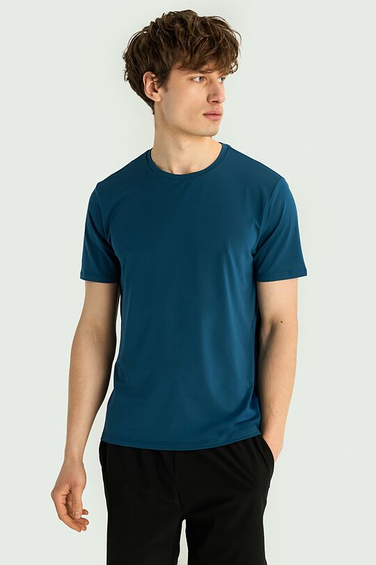 Synthetic active T-shirt 1 | Dark blue | Audimas