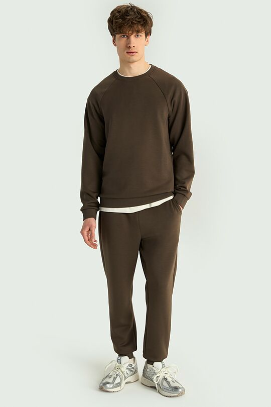 Sweatpants with lyocell 1 | BROWN | Audimas