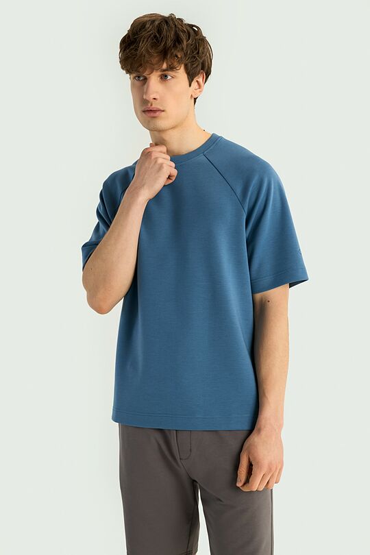 T-shirt with lyocell 1 | BLUE | Audimas