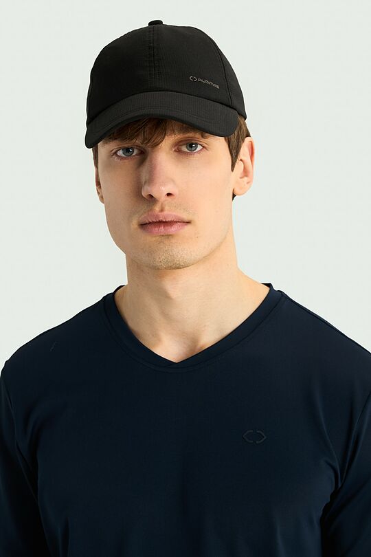 Lightweight sports cap 4 | BLACK | Audimas
