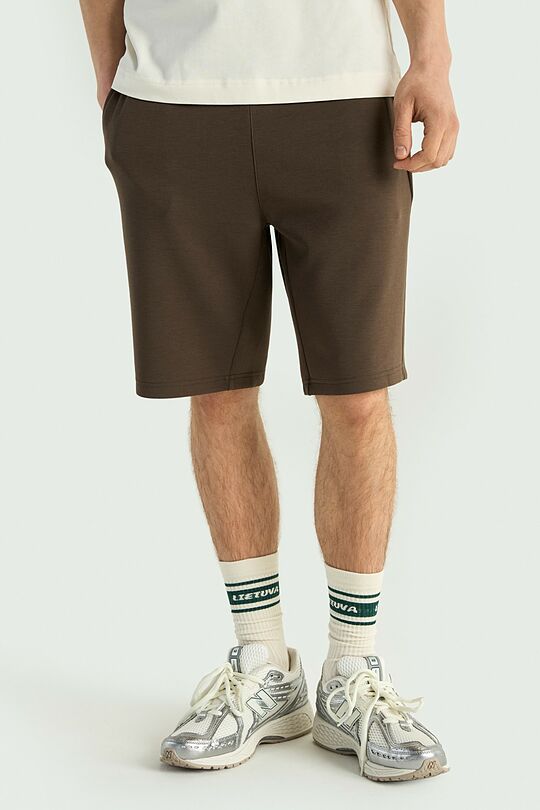 Sweatshorts with lyocell 2 | BROWN | Audimas