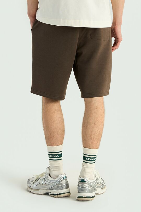 Sweatshorts with lyocell 3 | BROWN | Audimas