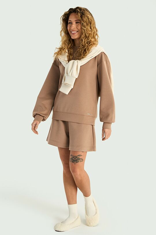 Sweatshorts with lyocell 1 | BROWN | Audimas