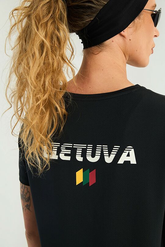 National collection sports T-shirt 4 | BLACK | Audimas