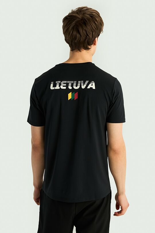 National collection synthetic T-shirt 1 | BLACK | Audimas