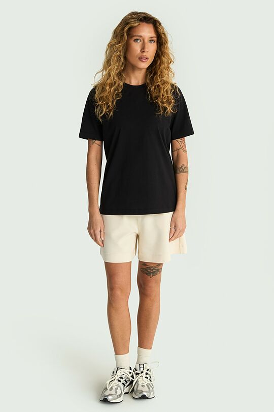 Short sleeve cotton T-shirt 4 | BLACK | Audimas