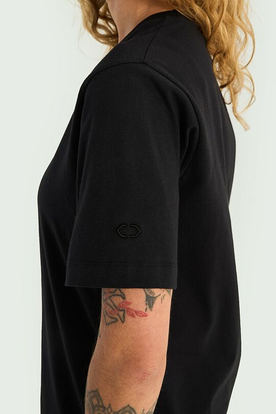 Short sleeve cotton T-shirt 3 | BLACK | Audimas