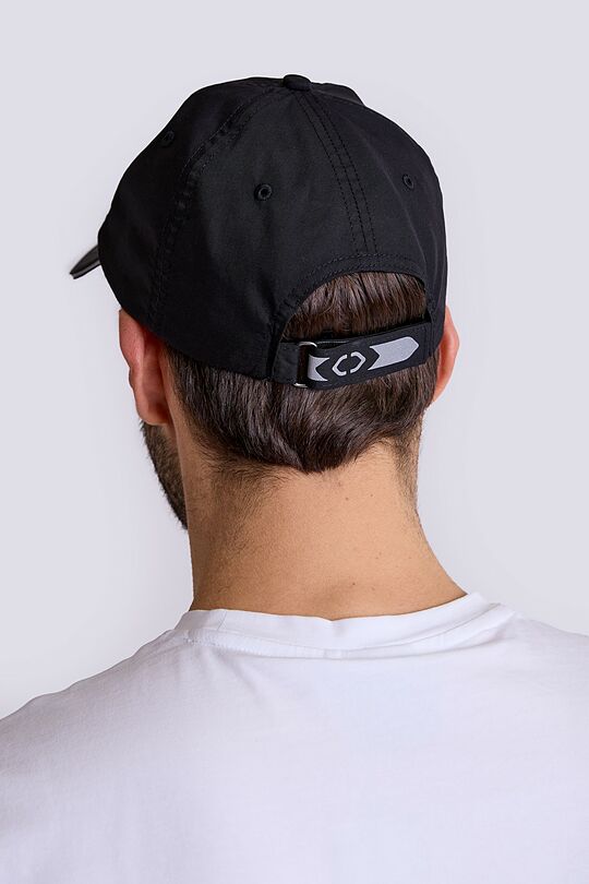 Lightweight POPLIN cotton cap 4 | BLACK | Audimas