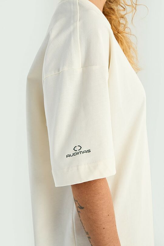 National collection oversized T-shirt 8 | Cream | Audimas