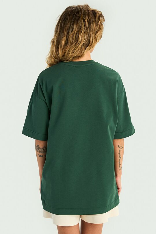 National collection oversized T-shirt 6 | GREEN | Audimas