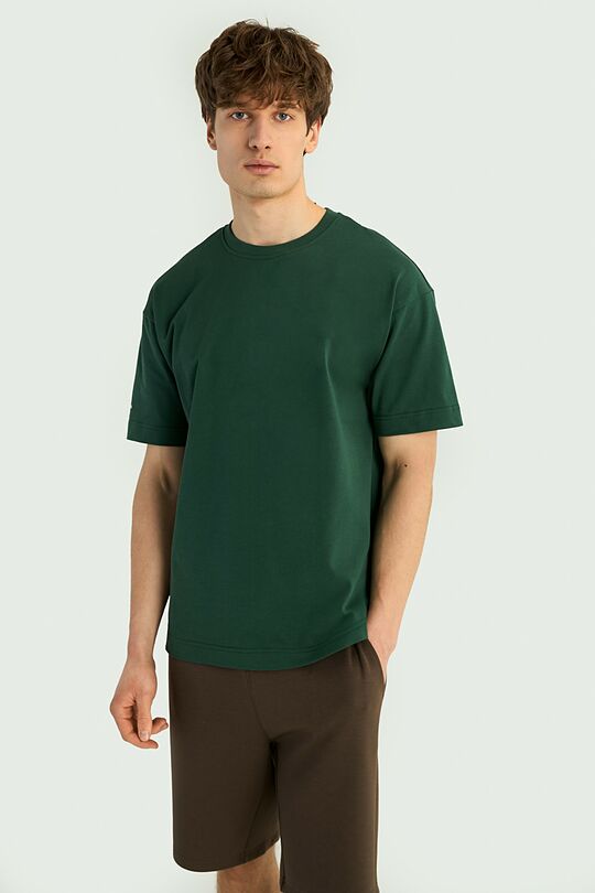 National collection oversized T-shirt 3 | GREEN | Audimas