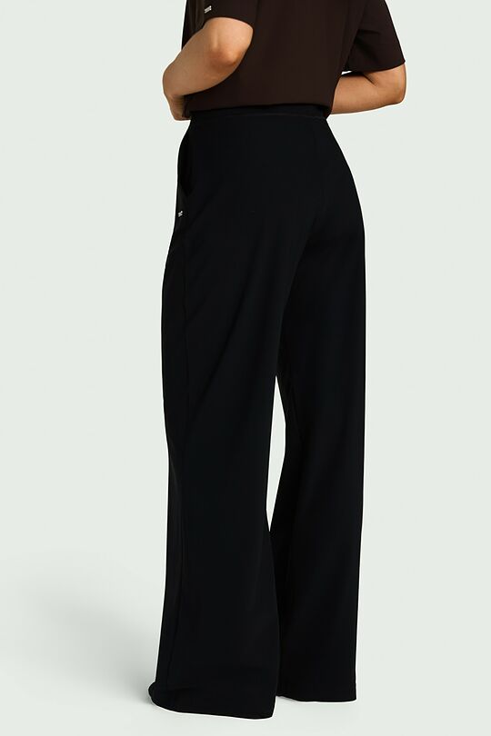 SENSITIVE fabric relaxed fit pants 3 | BLACK | Audimas