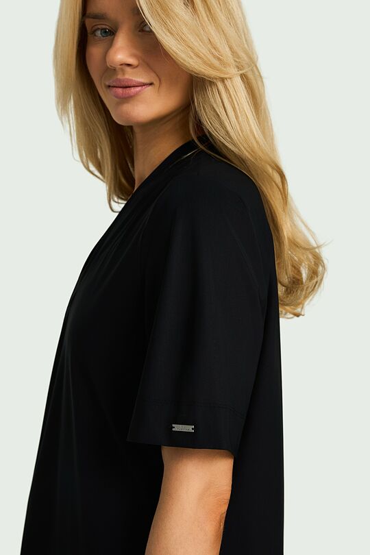 SENSITIVE fabric T-shirt 3 | BLACK | Audimas