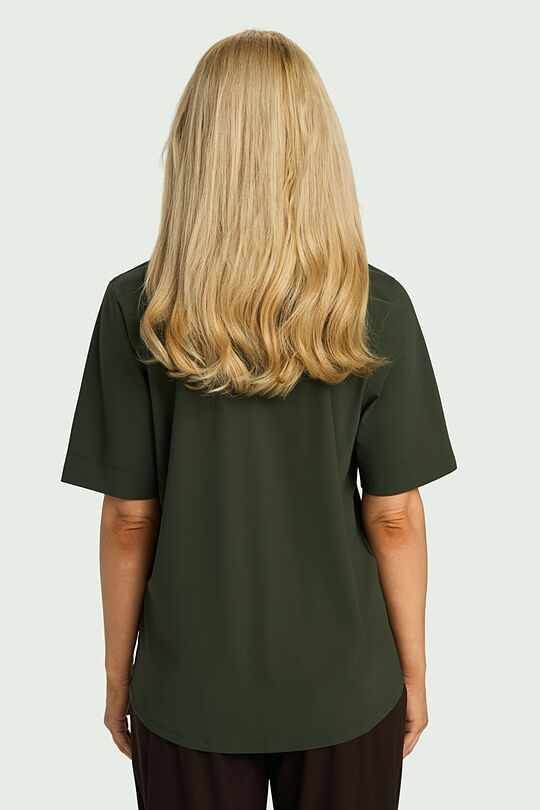 SENSITIVE fabric T-shirt 2 | CHAKI | Audimas