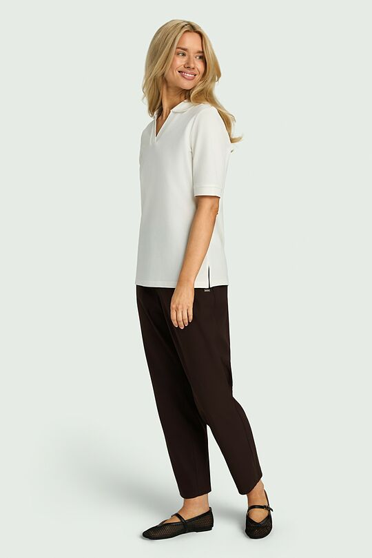 Pique Polo T-shirt 4 | WHITE | Audimas