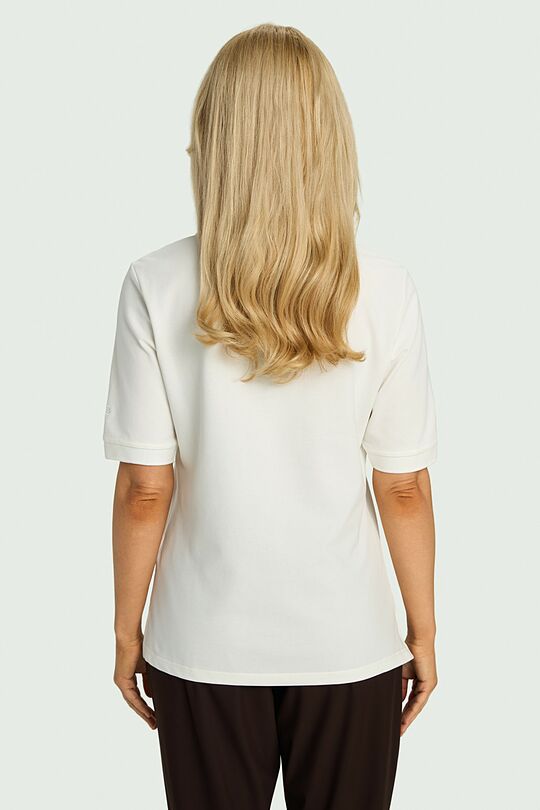 Pique Polo T-shirt 2 | WHITE | Audimas