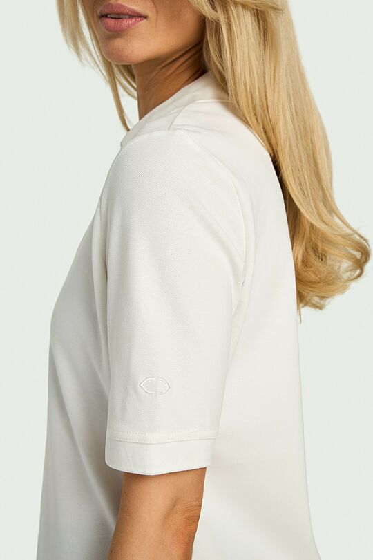 Pique Polo T-shirt 3 | WHITE | Audimas