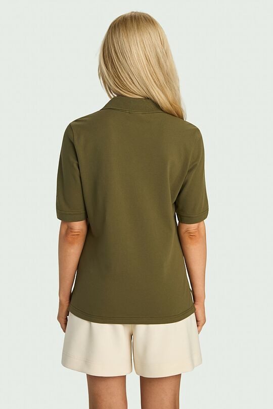 Pique Polo T-shirt 2 | CHAKI | Audimas