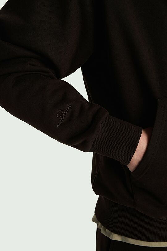 National collection cotton hoodie 4 | BROWN | Audimas