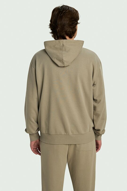 National collection cotton hoodie 2 | BROWN | Audimas