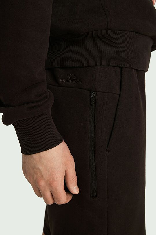 National collection cotton sweatshorts 5 | BROWN | Audimas