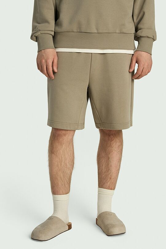 National collection cotton sweatshorts 2 | BROWN | Audimas