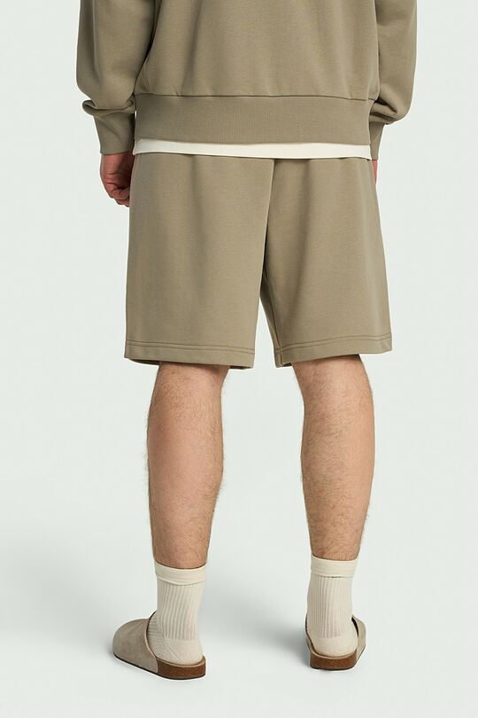 National collection cotton sweatshorts 3 | BROWN | Audimas