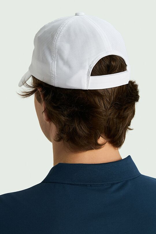 Lightweight sports cap 5 | WHITE | Audimas