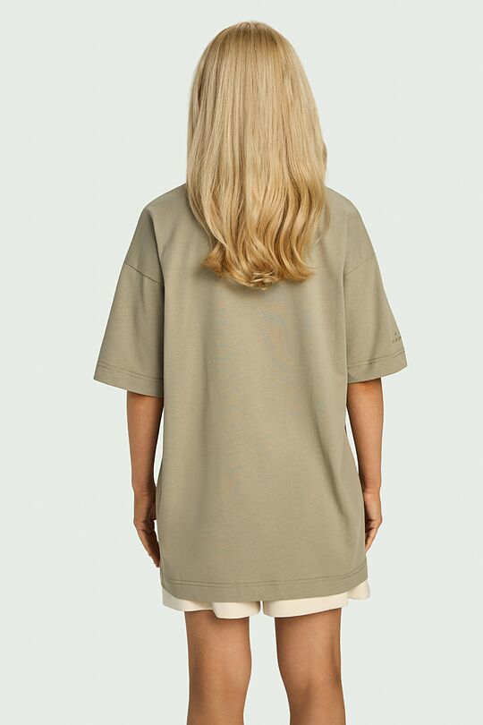National collection oversized T-shirt 4 | BROWN | Audimas